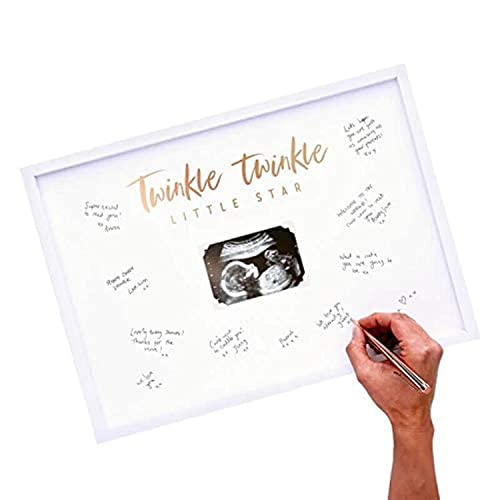 Ginger Ray Baby Shower Scan Guest Book Twinkle von Ginger Ray
