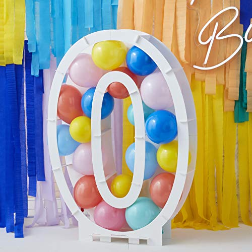 Ginger Ray Ballon Mosaik Zahl 0 Geburtstag Party Deko Rosegold Regenbogen Ginger Ray Ballon Mosaik Zahl 0 Geburtstag Party Deko Rosegold Regenbogen von Ginger Ray