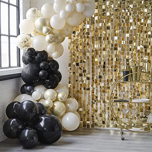Ginger Ray Black, Nude and Champagne Gold Balloon Arch Kit - Party, Wedding, Anniversary, Retirement, Graduation Decorations, New Year - 75 pcs Ginger Ray Black, Nude and Champagne Gold Balloon Arch Kit - Party, Wedding, Anniversary, Retirement, Graduation Decorations, New Year - 75 pcs von Ginger Ray