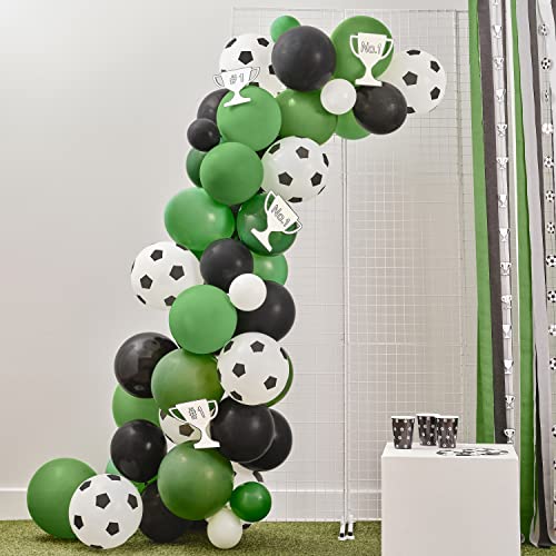 Ginger Ray Fußball-Ballonbogen für Kinder, mit Karte, Trophäen-Dekoration, perfekt für WM-Spiele von Ginger Ray