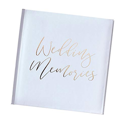 Ginger Ray Gold Wedding Memories Photo Album Hochzeitsfotoalbum von Ginger Ray