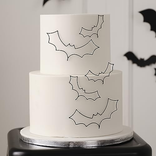 Ginger Ray Halloween schwarze Drahtfledermaus-Party-Kuchendekorationen 5 Stück Ginger Ray Halloween schwarze Drahtfledermaus-Party-Kuchendekorationen 5 Stück von Ginger Ray