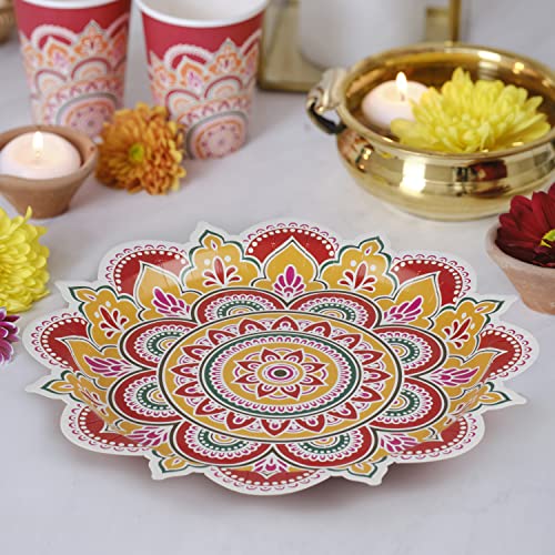 Ginger Ray Happy Diwali Papp-Partyteller, 8 Stück, DW-111, mehrfarbig, 27 cm Ginger Ray Happy Diwali Papp-Partyteller, 8 Stück, DW-111, mehrfarbig, 27 cm von Ginger Ray