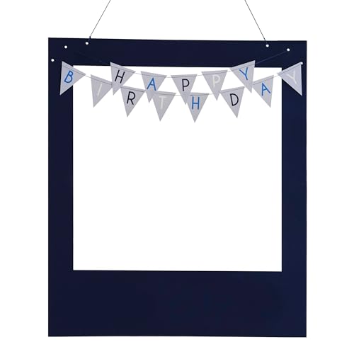 Ginger Ray MA-421 Bilderrahmen Happy Birthday mit Luftballons, Blau Ginger Ray MA-421 Bilderrahmen Happy Birthday mit Luftballons, Blau von Ginger Ray