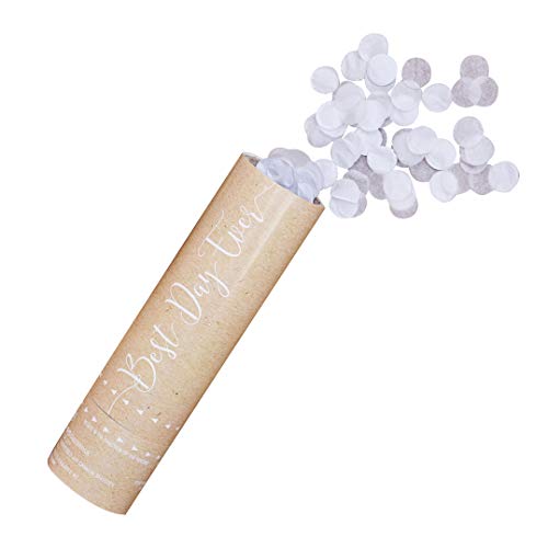 Ginger Ray Perfekt für jede Hochzeitskanone Shooter Kraft Weiß Konfetti Druckluft Ginger Ray Perfekt für jede Hochzeitskanone Shooter Kraft Weiß Konfetti Druckluft von Ginger Ray