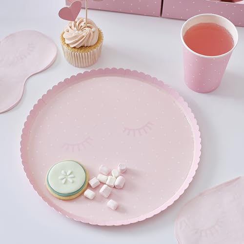 Ginger Ray Pink Polka Dot Pamper Eyes Paper Plates Birthday Party Tableware 8 Pack Ginger Ray Pink Polka Dot Pamper Eyes Paper Plates Birthday Party Tableware 8 Pack von Ginger Ray