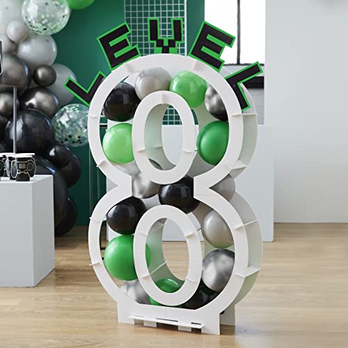 Ginger Ray Videospiel Latex Level Ballon Mosaik Kinder Party Dekoration Personalisiertes Kit Schwarz Ginger Ray Videospiel Latex Level Ballon Mosaik Kinder Party Dekoration Personalisiertes Kit Schwarz von Ginger Ray