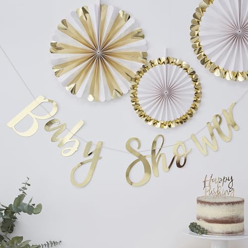 Ginger Ray Oh Baby Shower Dekoration, gold Ginger Ray Oh Baby Shower Dekoration, gold von Ginger Ray