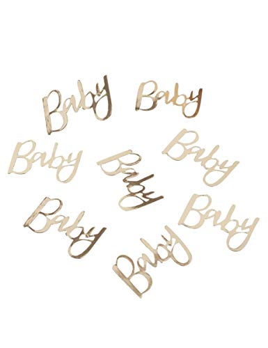 Ginger Ray Gold Foiled Baby Shower Konfetti von Ginger Ray