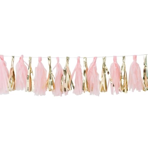 Ginger Ray Pink And Gold Foiled Baby Shower Party 16 Stück, rose von Ginger Ray