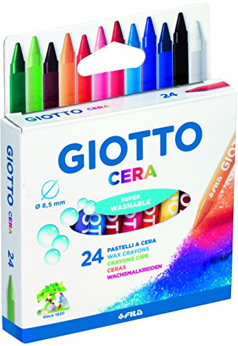 GIOTTO 282200 Wachsmalstifte, 24 Stück von GIOTTO