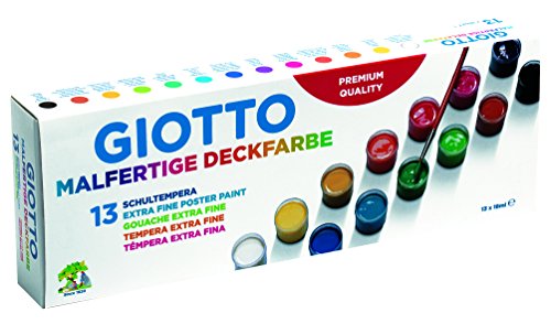 GIOTTO, Temperafarbe, 13 / Mehrfarbig, 18 ml (13er Pack), 234 von GIOTTO