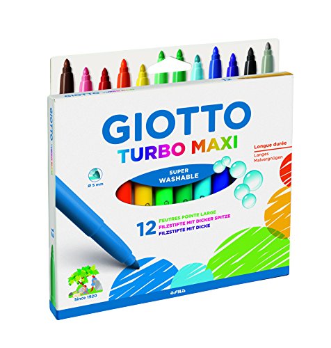 GIOTTO 0764 00 Turbo Maxi Fasermaler, Mehrfarbig GIOTTO 0764 00 Turbo Maxi Fasermaler, Mehrfarbig von GIOTTO