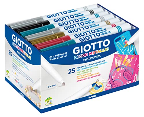 Giotto 5245 00 Decor Fasermaler, 17 x 11,5 x 8,5 cm von GIOTTO