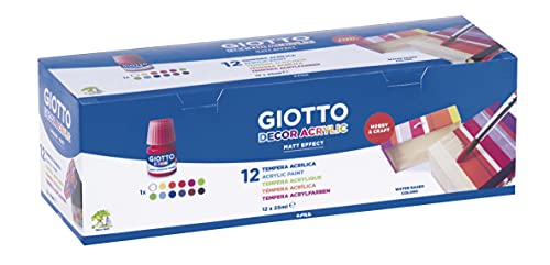 Giotto 5306 00 Decor Acrylfarbe, 20,5 x 7 x 6,8 cm von Giotto