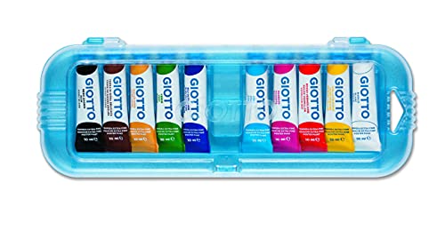 GIOTTO Extra Fine Paint – Box mit 10 Tuben Gouache, 10 ml, Sortiert GIOTTO Extra Fine Paint – Box mit 10 Tuben Gouache, 10 ml, Sortiert von GIOTTO