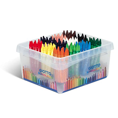 Giotto Wachsmalstifte Schoolpack 144 Stück, 12 x 12 Farben sortiert Giotto Wachsmalstifte Schoolpack 144 Stück, 12 x 12 Farben sortiert von GIOTTO