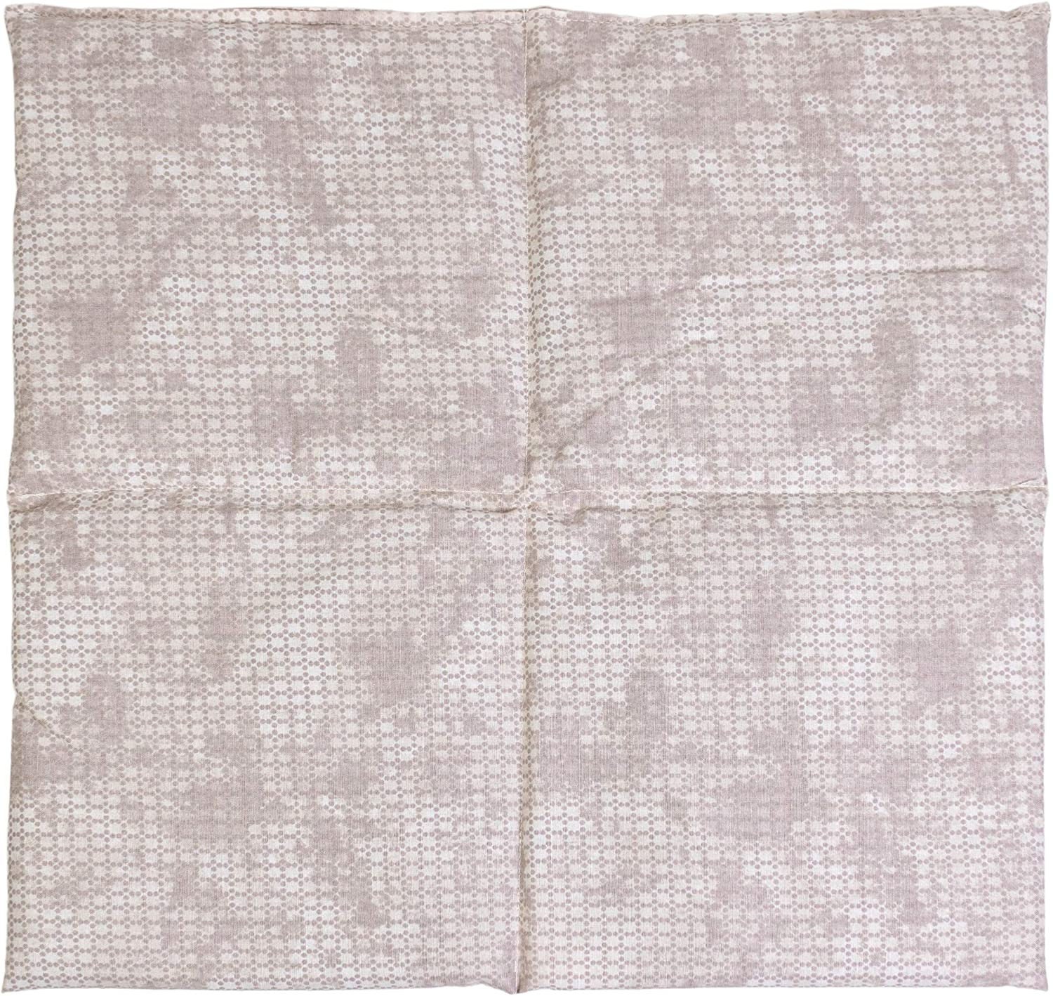 Körnerkissen 40x40cm 4-Kammer | Shabby-Chic Grau-Beige Wärmekissen Für Mikrowelle & Backofen Kältekissen Gefrierfach Div Füllungen Körnerkissen 40x40cm 4-Kammer | Shabby-Chic Grau-Beige Wärmekissen Für Mikrowelle & Backofen Kältekissen Gefrierfach Div Füllungen von Giraffenland