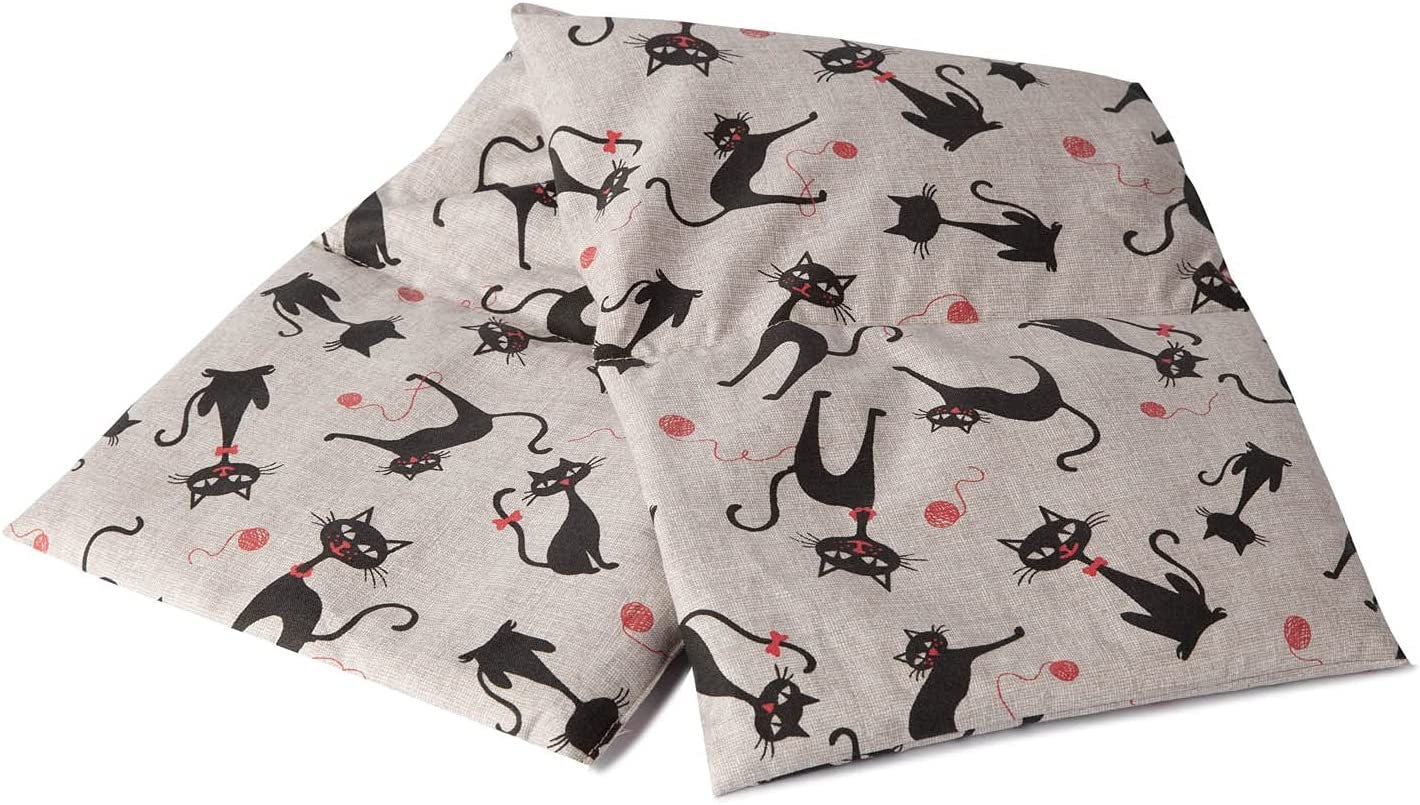 Körnerkissen 60x20cm 4-Kammer | Katze-Mimi Wärmekissen/Kältekissen Für Mikrowelle/Backofen/Gefrierfach Z.b. Kirschkern, Dinkel, Uvm Körnerkissen 60x20cm 4-Kammer | Katze-Mimi Wärmekissen/Kältekissen Für Mikrowelle/Backofen/Gefrierfach Z.b. Kirschkern, Dinkel, Uvm von Giraffenland