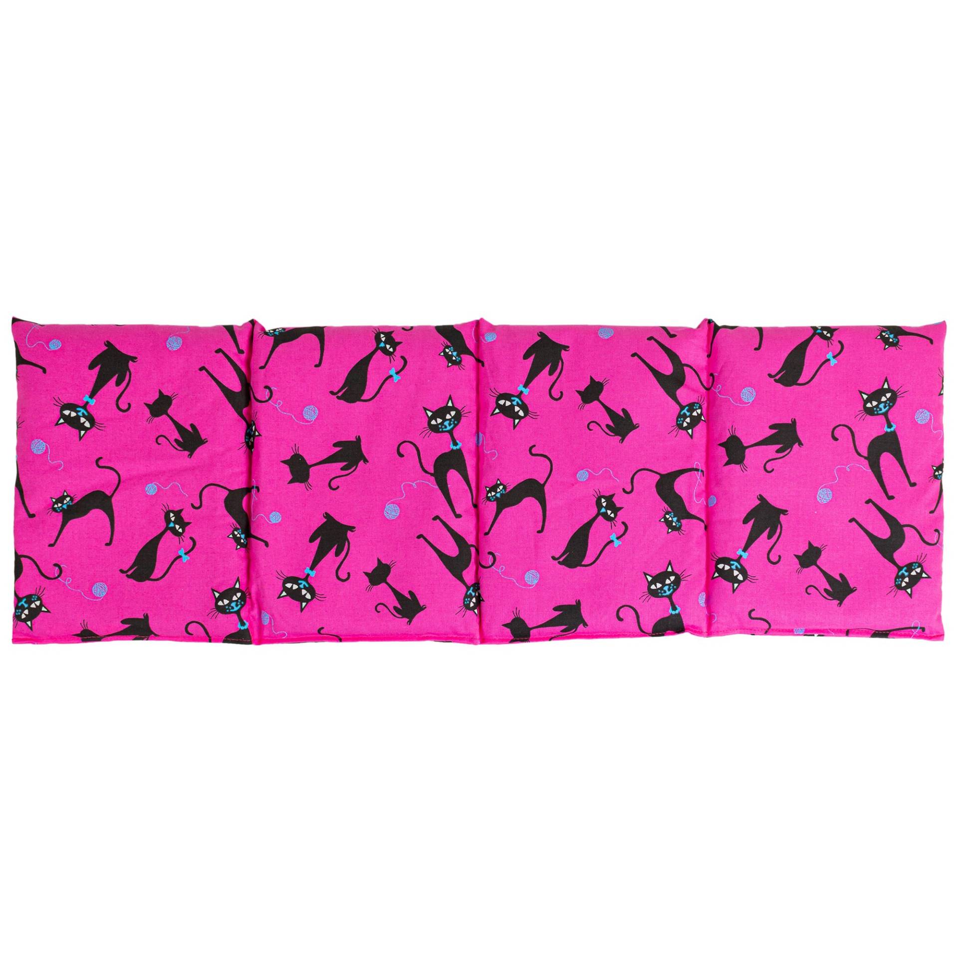 Körnerkissen 60x20cm 4-Kammer | Katze-Pink Wärmekissen Und Kältekissen Für Mikrowelle, Backofen & Gefierfach Z.b. Kirschkern, Dinkel, Uvm Körnerkissen 60x20cm 4-Kammer | Katze-Pink Wärmekissen Und Kältekissen Für Mikrowelle, Backofen & Gefierfach Z.b. Kirschkern, Dinkel, Uvm von Giraffenland