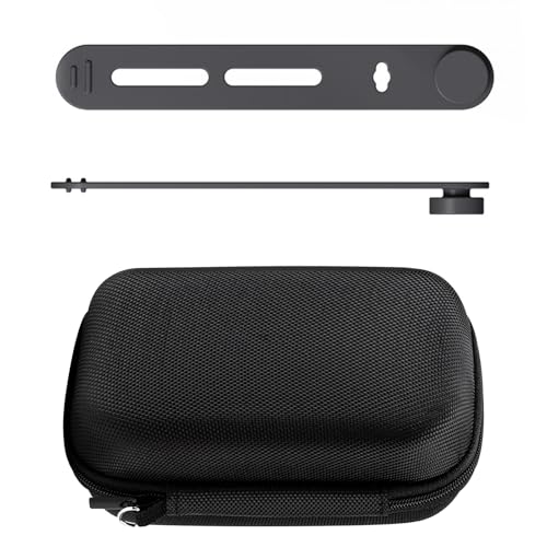 GisWell 1 Stück Organizer Tasche für Supvan E10 Etikettenband,Tasche für Mini Bluetooth,Kabeltasche Organizer für Beschriftungsgerät,für Handgerät Etikettendrucker,Enthält 2 Stück Kabelbinder von GisWell