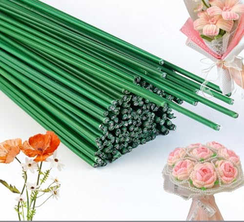 GisWell 80 Stück Blumendraht Grün, Floristendraht, Steckdraht Floristik, 30 cm Lang, Drahtstäbe zum Basteln, Für die Herstellung von Blumenhandwerk, künstlichen Blumen, Blumenbouquets GisWell 80 Stück Blumendraht Grün, Floristendraht, Steckdraht Floristik, 30 cm Lang, Drahtstäbe zum Basteln, Für die Herstellung von Blumenhandwerk, künstlichen Blumen, Blumenbouquets von GisWell