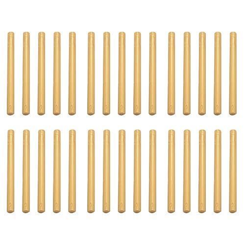Gisoanudt 30 Stück Siegel Lack Sticks für Retro Vintage Wachs Siegel Stempel und Brief, für Hochzeitseinladungen, Karten Umschläge, Post, Wein Verpackungen(Gold) von Gisoanudt