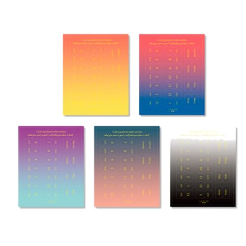 10 Blätter Monatlicher Tabs Planer Sticker Month Adhäsive Tabs Dekorative Monatlich Indizierte Farbenfrohe Indexierte Aufkleber 10 Blätter Monatlicher Tabs Planer Sticker Month Adhäsive Tabs Dekorative Monatlich Indizierte Farbenfrohe Indexierte Aufkleber von Gissroys