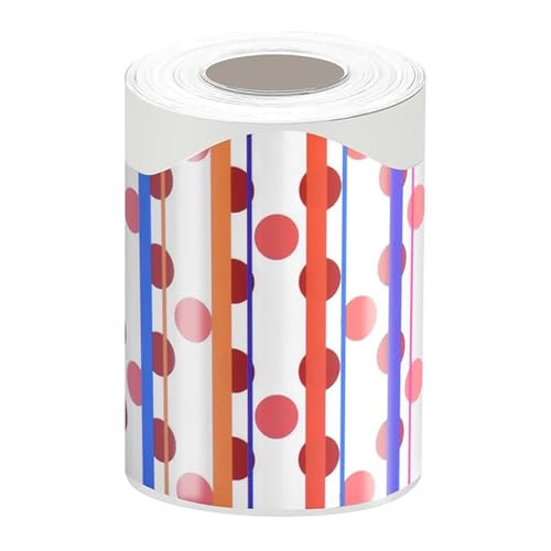 10 M Farbenfrohe Punkte Bulletin Board Border Decorative Klassenzimmer Grenzkleber Bulletin Board Trimmaufkleber Für Schulische Aufkleber Aufkleber Bunte Punkte Trim von Gissroys