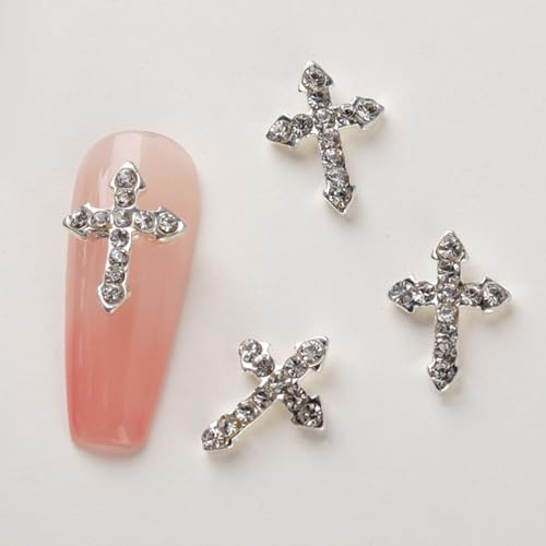 10pcs Cross Nail Charms Cross Nageldekorationen Für Kunst Edelstein Diamant 10pcs Cross Nail Charms Cross Nageldekorationen Für Kunst Edelstein Diamant von Gissroys