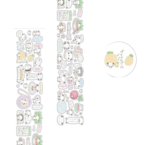2meter Dekoratives Papierband Mit Cartoon Panda Und Klopfenmuster Für Planer Und Geschenke Wickeln Journal Personalisieren Handwerkskapital 2meter Dekoratives Papierband Mit Cartoon Panda Und Klopfenmuster Für Planer Und Geschenke Wickeln Journal Personalisieren Handwerkskapital von Gissroys