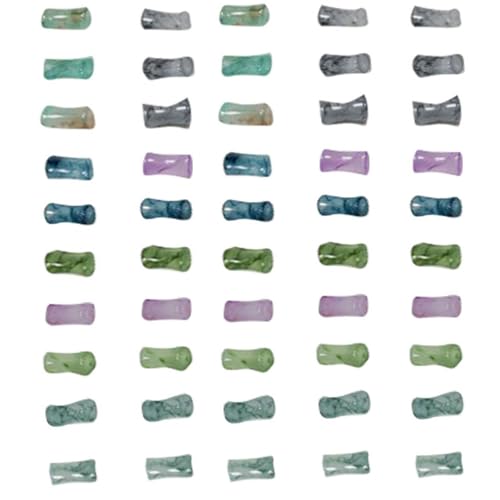 50 Stcs Glassrohrperlen Für Schmuck Die Handwerksmittelzubehör Zubehalten 50 Stcs Glassrohrperlen Für Schmuck Die Handwerksmittelzubehör Zubehalten von Gissroys