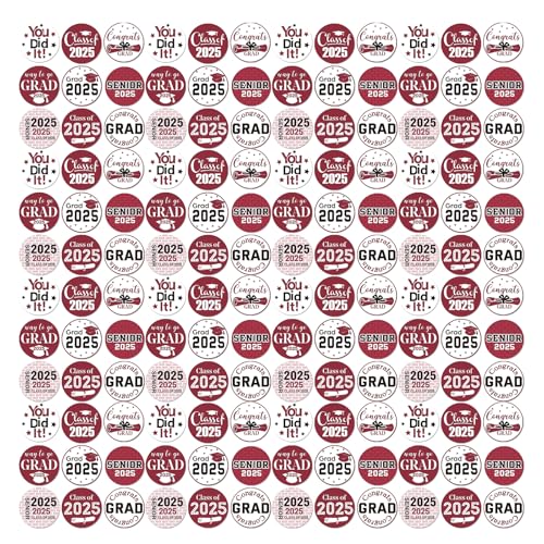 500 Zählklasse Von 2025 Abschlussaufkleber 1 Zoll Kleber Etikett Für Versiegelung Für Die Verpackung Der Verpackung Der Versiegelung Von Versiegelungen Buchstaben 500 Zählklasse Von 2025 Abschlussaufkleber 1 Zoll Kleber Etikett Für Versiegelung Für Die Verpackung Der Verpackung Der Versiegelung Von Versiegelungen Buchstaben von Gissroys