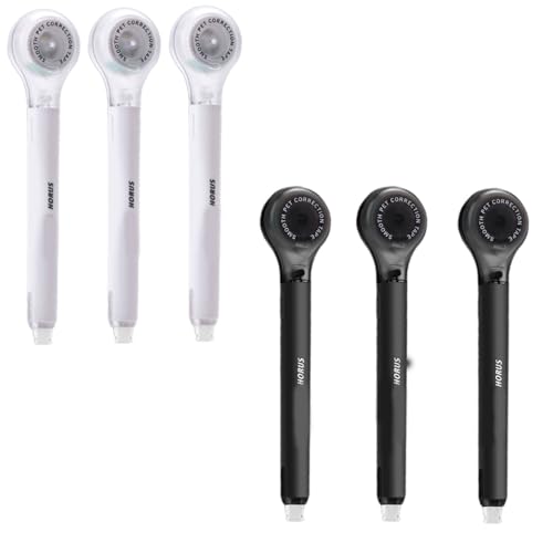 6pcs Korrekturbandrolle 6mx5mm White Out Schnelltrocknende Korrekturbänder Insgesamt 36 M Zum Schreiben Von Journaling Noting Pen Form Korrektur 6pcs Korrekturbandrolle 6mx5mm White Out Schnelltrocknende Korrekturbänder Insgesamt 36 M Zum Schreiben Von Journaling Noting Pen Form Korrektur von Gissroys