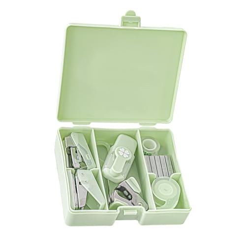 8 Pieces Office Tool Set Enthält Papierloch Puncher Stapler Stapelschere Stapelentferner Marker Löschen Klebeband Office Desk Set 8 Pieces Office Tool Set Enthält Papierloch Puncher Stapler Stapelschere Stapelentferner Marker Löschen Klebeband Office Desk Set von Gissroys