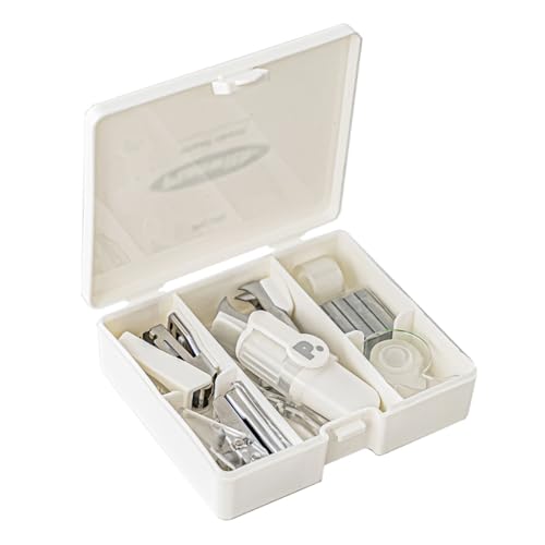 8 Pieces Office Tool Set Enthält Papierloch Puncher Stapler Stapelschere Stapelentferner Marker Löschen Klebeband Office Desk Set 8 Pieces Office Tool Set Enthält Papierloch Puncher Stapler Stapelschere Stapelentferner Marker Löschen Klebeband Office Desk Set von Gissroys
