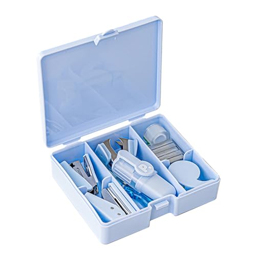8 Pieces Office Tool Set Enthält Papierloch Puncher Stapler Stapelschere Stapelentferner Marker Löschen Klebeband Office Desk Set 8 Pieces Office Tool Set Enthält Papierloch Puncher Stapler Stapelschere Stapelentferner Marker Löschen Klebeband Office Desk Set von Gissroys