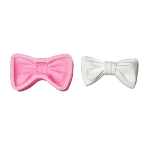 Bowknot Statue Silikonkerzenformen Zur Herstellung Von Kerzenseife Fondant Backbacken Epoxidharz Silikonform Tonform von Gissroys
