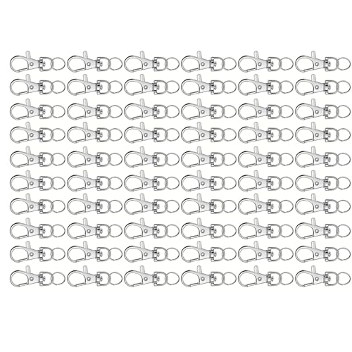Bulk 60 Metal Swivels Schlüsselbund Accessoires Für Bastelbegeisterte Und Kreative Geschenkprojekte Hummerklauenverschluss Haken Vielseitige Rotierende Schlüsselring Anhänge Bulk 60 Metal Swivels Schlüsselbund Accessoires Für Bastelbegeisterte Und Kreative Geschenkprojekte Hummerklauenverschluss Haken Vielseitige Rotierende Schlüsselring Anhänge von Gissroys