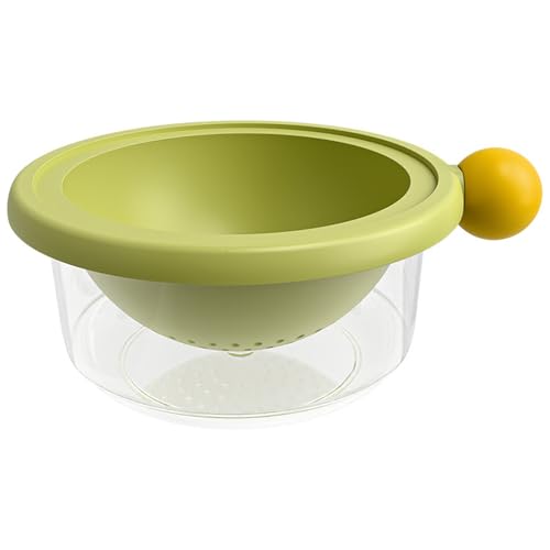 Doppelschichtiges Abtropfgestell, buntes Design, ideal zum Waschen von Tomaten, kleinen Früchten, platzsparende Aufbewahrung, Küchenutensilien, Abtropfgestell Doppelschichtiges Abtropfgestell, buntes Design, ideal zum Waschen von Tomaten, kleinen Früchten, platzsparende Aufbewahrung, Küchenutensilien, Abtropfgestell von Gissroys