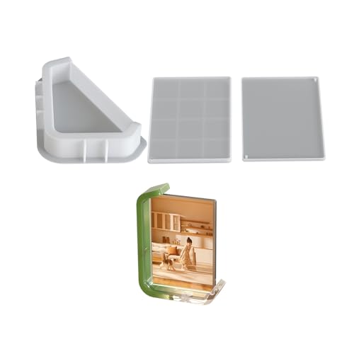Elegante Bilderrahmen Silikonformen Harz Crafting Formen Craft Project Formen von Gissroys