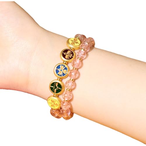 Elegante Glasperle mit einzigartigem Design, Accessoire zum Verschenken und für Statement-Stücke, Abendveranstaltungen, Doppelschlaufen-Armband Elegante Glasperle mit einzigartigem Design, Accessoire zum Verschenken und für Statement-Stücke, Abendveranstaltungen, Doppelschlaufen-Armband von Gissroys