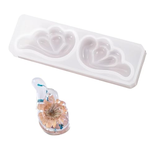 Flexibler Flügel Silikonschmuckform Für Harzguss Mit Glatten Oberflächen Einfacher Demolding Feature Flügelkristallharzform Flexibler Flügel Silikonschmuckform Für Harzguss Mit Glatten Oberflächen Einfacher Demolding Feature Flügelkristallharzform von Gissroys
