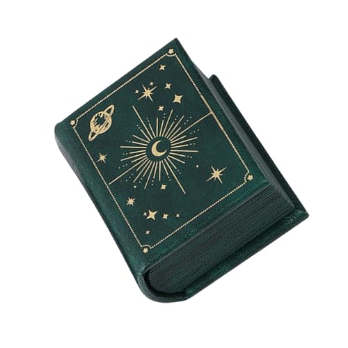 Gissroys Premium PU Leder Schmuckschatulle In Buchdesigns Eleganter Displayhalter Ideal Für Ringe Ohrringe Und Halsketten Ehering Box von Gissroys