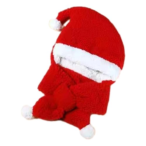 Gissroys Weihnachtsmütze Cosplay Weihnachtsmütze für Erwachsene Kinder Bequeme Hüte Plüsch Hut Passende Farben Weihnachtsfeier Neujahr Cosplay Hüte für Mädchen Hut von Gissroys