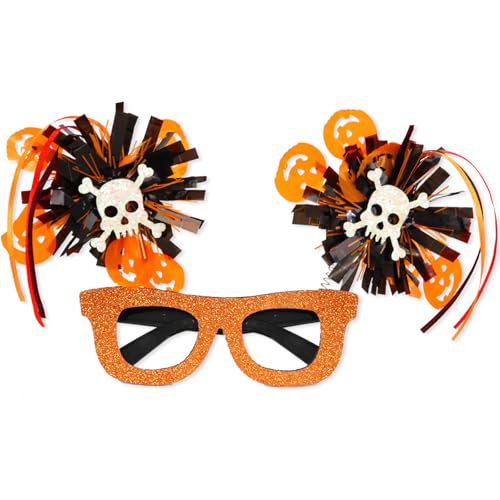 Halloween-Brillen, Lametta-Brillen, Dekoration für Feiertage, Veranstaltungen, Halloween-Feiern Halloween-Brillen, Lametta-Brillen, Dekoration für Feiertage, Veranstaltungen, Halloween-Feiern von Gissroys