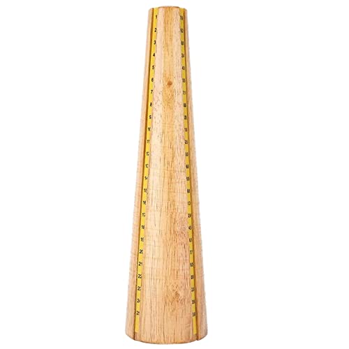 Holzarmband Armreifen Dorn Sizer Sizer Schmuck Deformationen Reparaturwerkzeugstab Messung Messung Schmuck Werkzeug Holzstock Guage von Gissroys