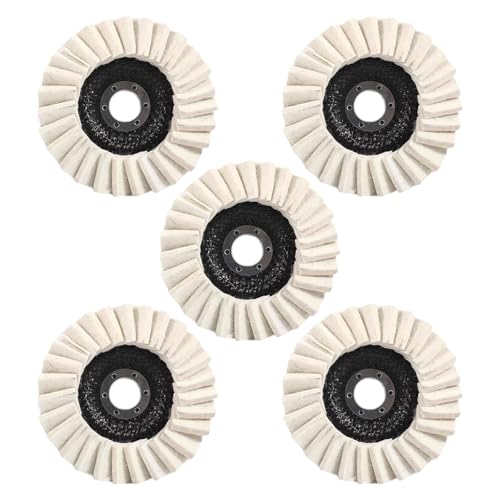 Industrielle Wolle Filzpolierpolster Mehrzweckräder 5pcs Für Genauigkeit Metall Finishing Auf Möbelhardware Genauigkeit Metall Mahlen Scheiben von Gissroys