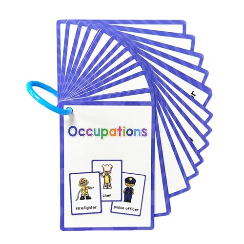Interaktive Vokabular Karteikarten Kleinkind Early Learning Word Card 11cmx8cm Word Karteikarten Für Kindergartenlehrer Interaktive Englische Lernkarten von Gissroys