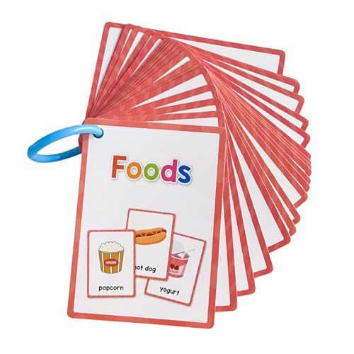 Interaktive Vokabular Karteikarten Kleinkind Early Learning Word Card 11cmx8cm Word Karteikarten Für Kindergartenlehrer Interaktive Englische Lernkarten von Gissroys
